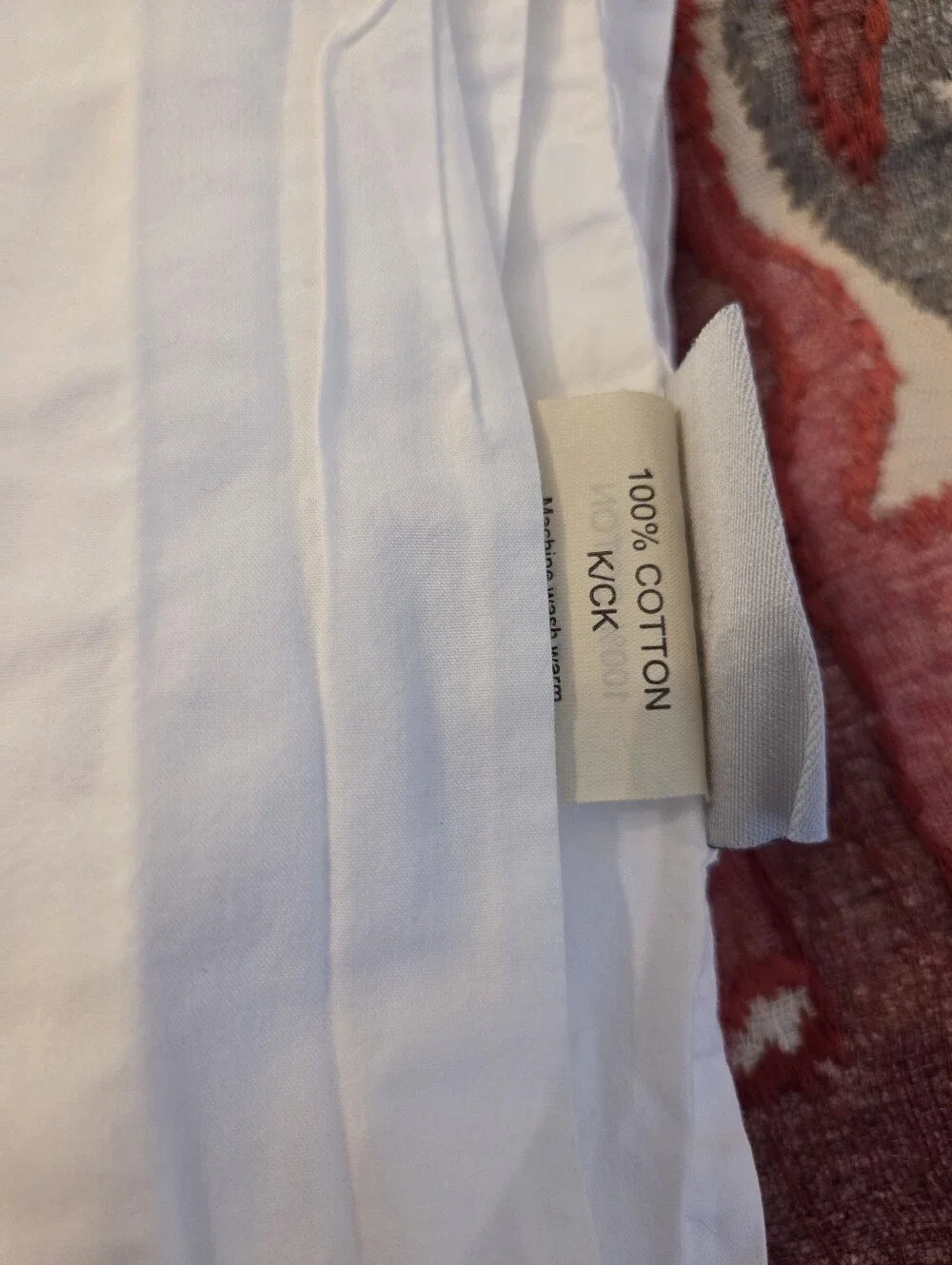 Parachute Brand Bedding White King Flat Sheet